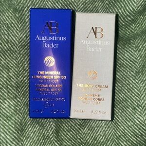 New Bundle Augustinus Bader mineral sunscreen and body cream